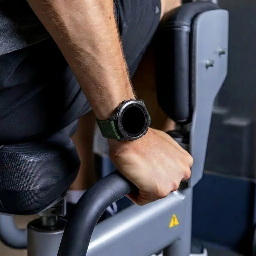 Garmin Fenix 7 Hybrid Nylon Strap (Army Green)