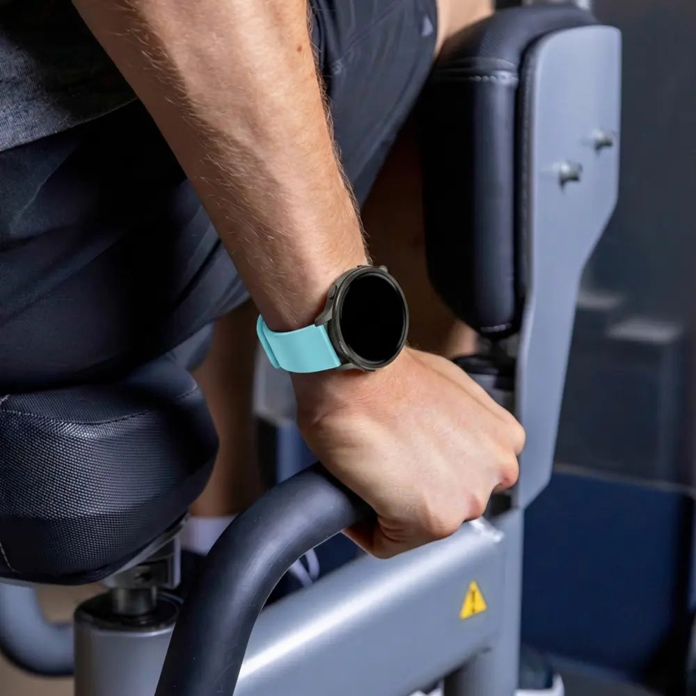 Bandz Garmin Vivoactive 6 Sport Strap 'Deluxe' (Light Blue)