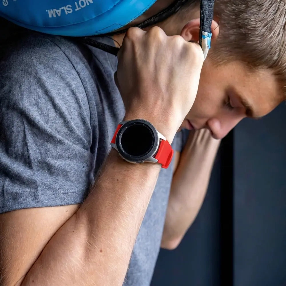 Samsung Galaxy Watch 7 - 40mm Sport Strap (Red)