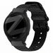Bandz Garmin Forerunner 165 Buckled Nylon Strap (Black)