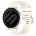 Garmin Forerunner 165 Silicone Classic Strap (Starlight)