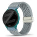 Bandz Garmin Forerunner 165 Vintage Nylon Strap (Light Blue)