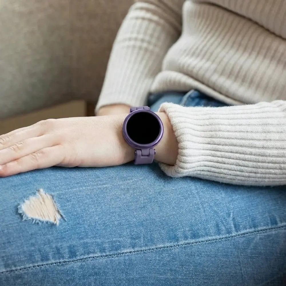 Garmin Lily siliconen bandje (paars)