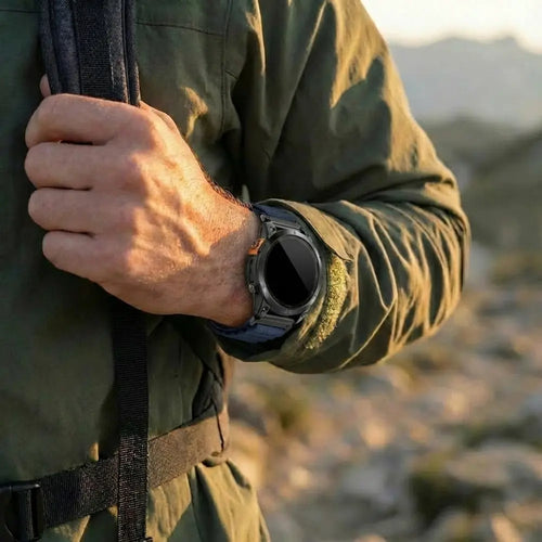 Garmin Epix Gen 2 - 47mm Alpine Nylon Strap (Dark Blue)