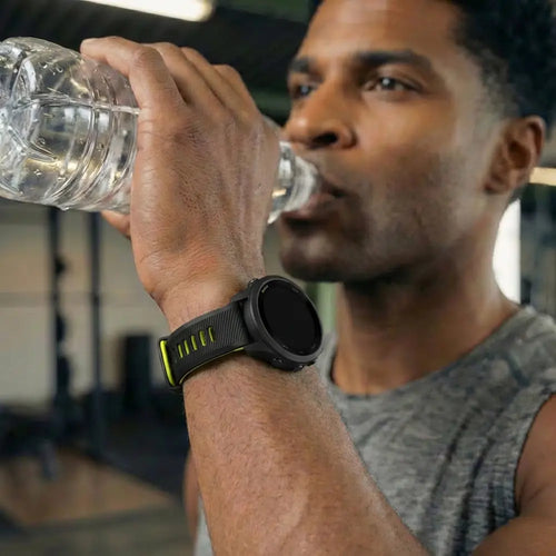 Garmin Venu 3 Sport Buckle Strap (Black-Yellow)