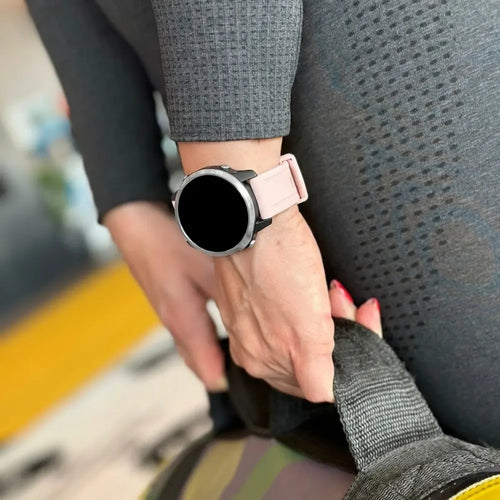 Garmin Fenix 5s / 6s siliconen bandje (lichtroze)