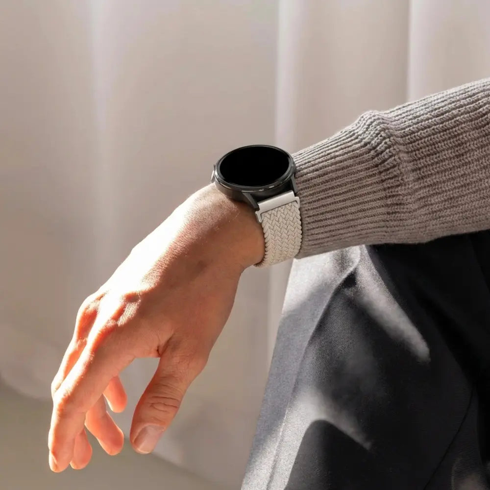 Bandz Garmin Approach S40 Braided Strap 'Parachute' (Starlight)