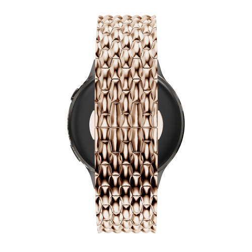 Bandz Garmin Bounce 2 Steel Strap 'Dragon' (Rose Gold)