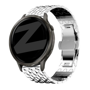 Bandz Garmin Approach J1 Steel Strap 'Dragon' (Silver)