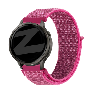 Bandz Garmin Forerunner 255s Nylon Loop Strap (Dragonfruit)