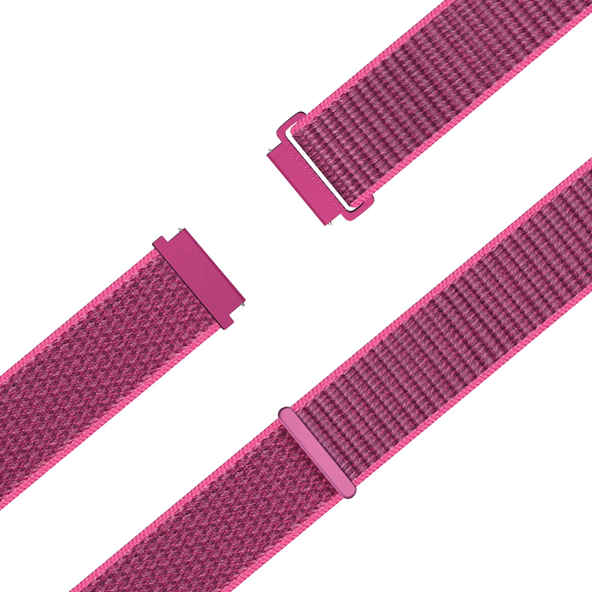Bandz Garmin Vivoactive 4s Nylon Loop Strap (Dragonfruit)