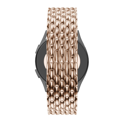 Bandz Garmin Vivomove Trend Steel Strap 'Dragon' (Rose Gold)