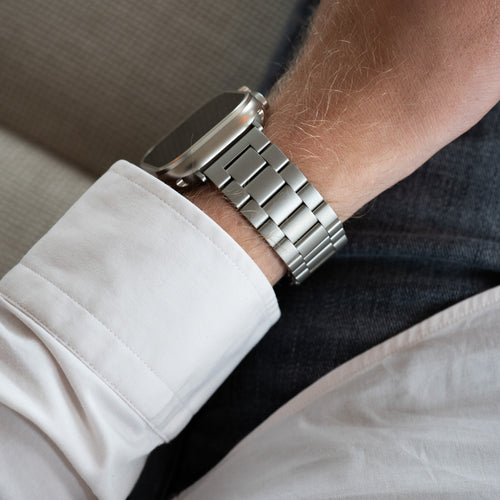 Apple Watch Ultra Steel Strap (Titanium)
