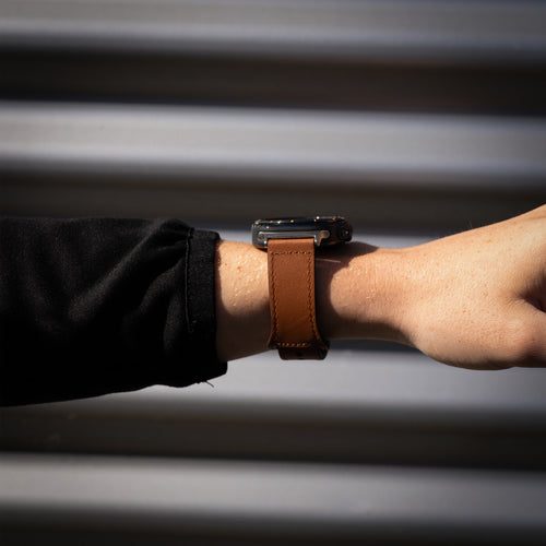 Samsung Galaxy Watch Ultra Leather Strap (Brown)