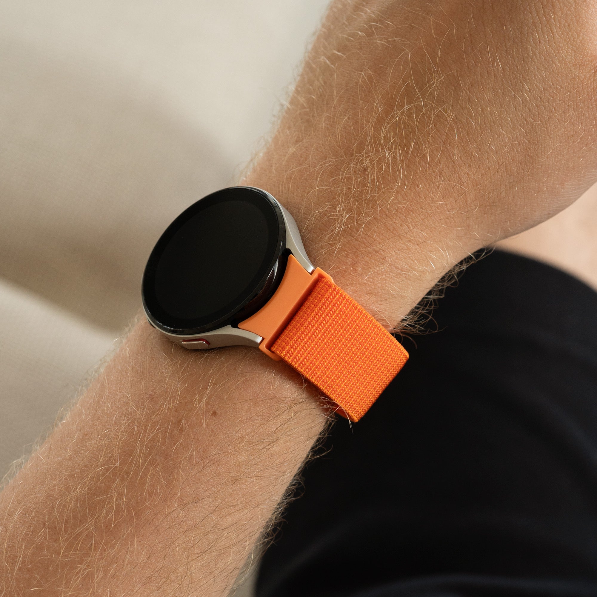 Samsung watch active orange on sale