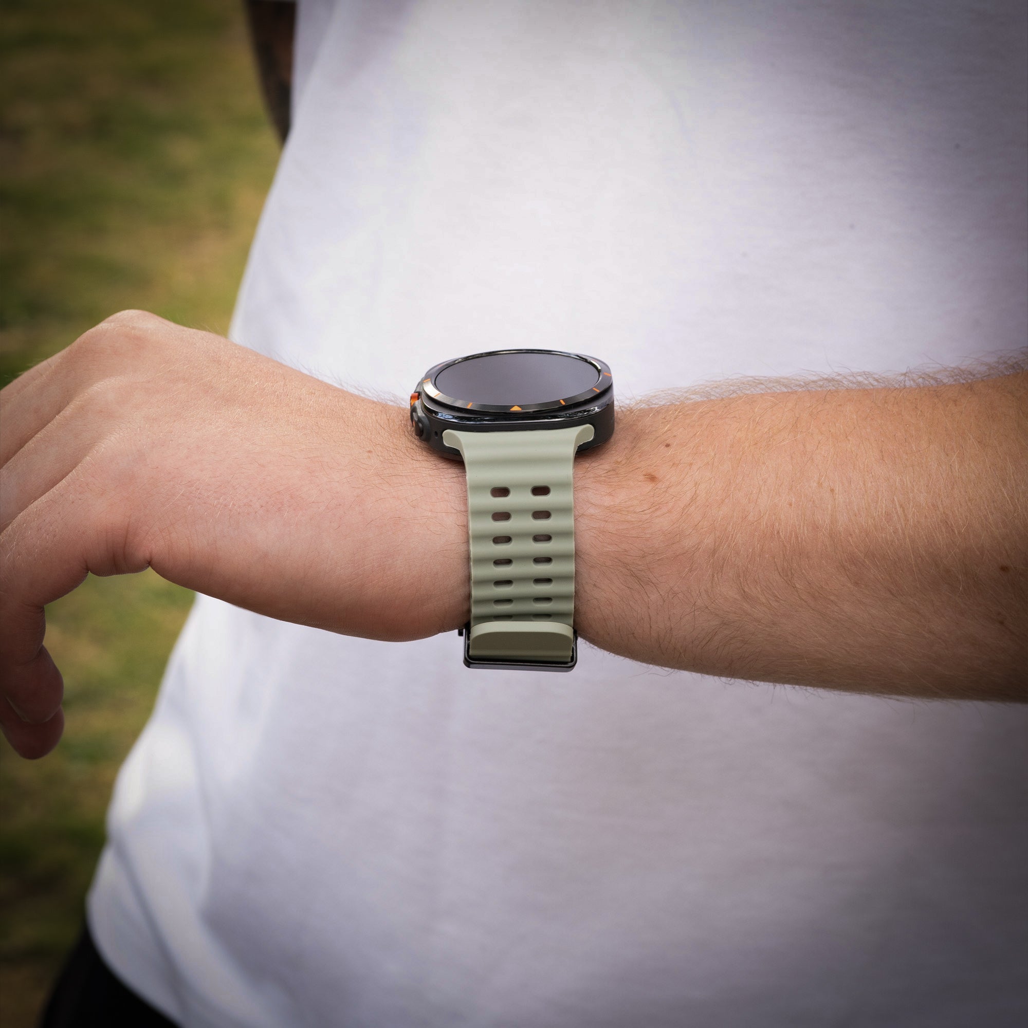 Samsung Galaxy Watch Ultra Ocean Strap (Gray-Green)