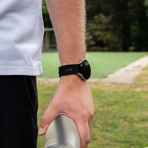 Coros Pace 2 Outdoor Silicone Strap (Black)