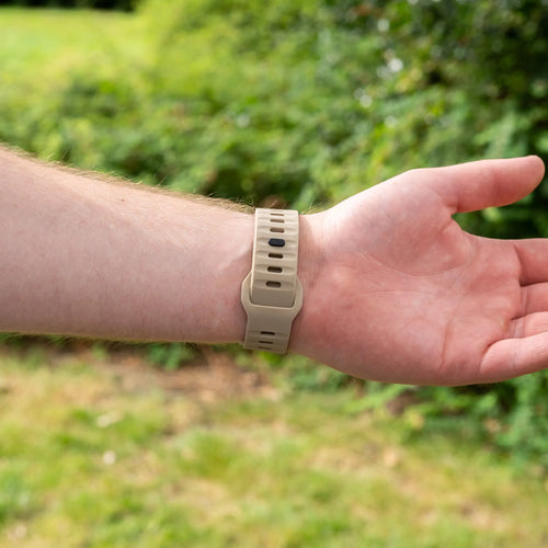 Coros Pace 2 Outdoor Silicone Strap (Beige)