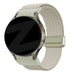 Bandz Samsung Galaxy Watch 4 44mm Braided Strap 'Easy Fit' (Starlight)