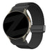 Bandz Samsung Galaxy Watch 6 - 44mm Braided Strap 'Easy Fit' (Black)