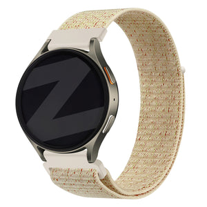 Bandz Samsung Galaxy Watch 5 - 40mm Nylon Strap 'Easy Fit' (Blossom)