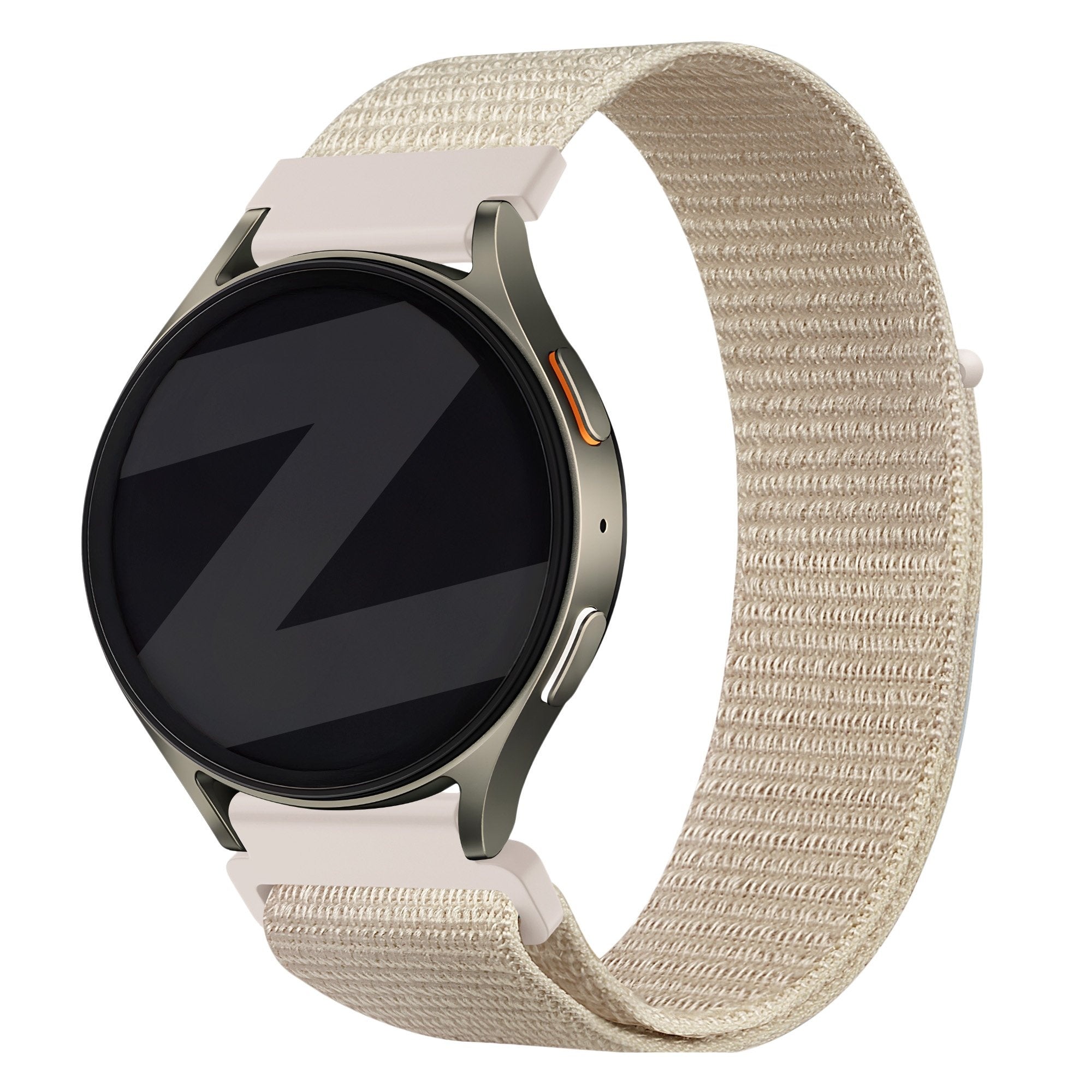 Bandz Huawei Watch GT 3 Pro 43mm Nylon Strap 'Easy Fit' (Starlight)