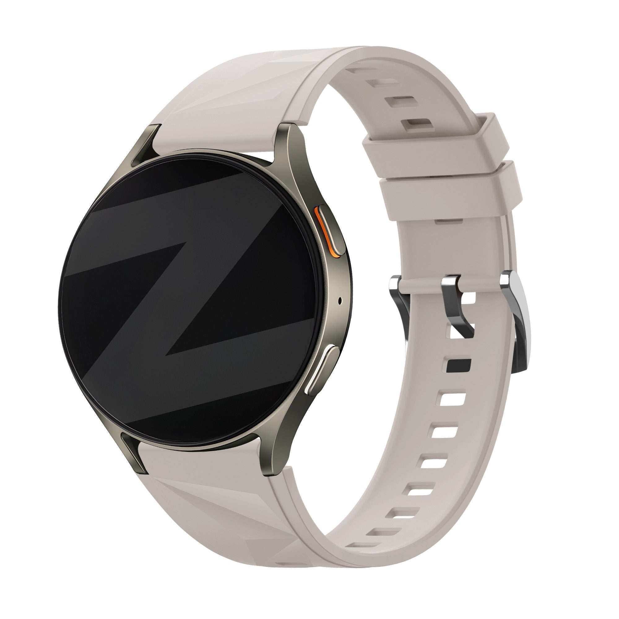 Bandz Huawei Watch GT 4 - 41mm Silicone Strap 'Easy Fit' (Starlight)