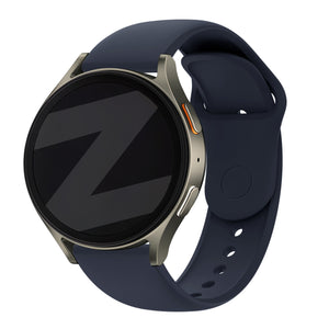 Bandz Samsung Galaxy Watch 7 - 44mm Sport Strap 'Easy Fit' (Dark Blue)