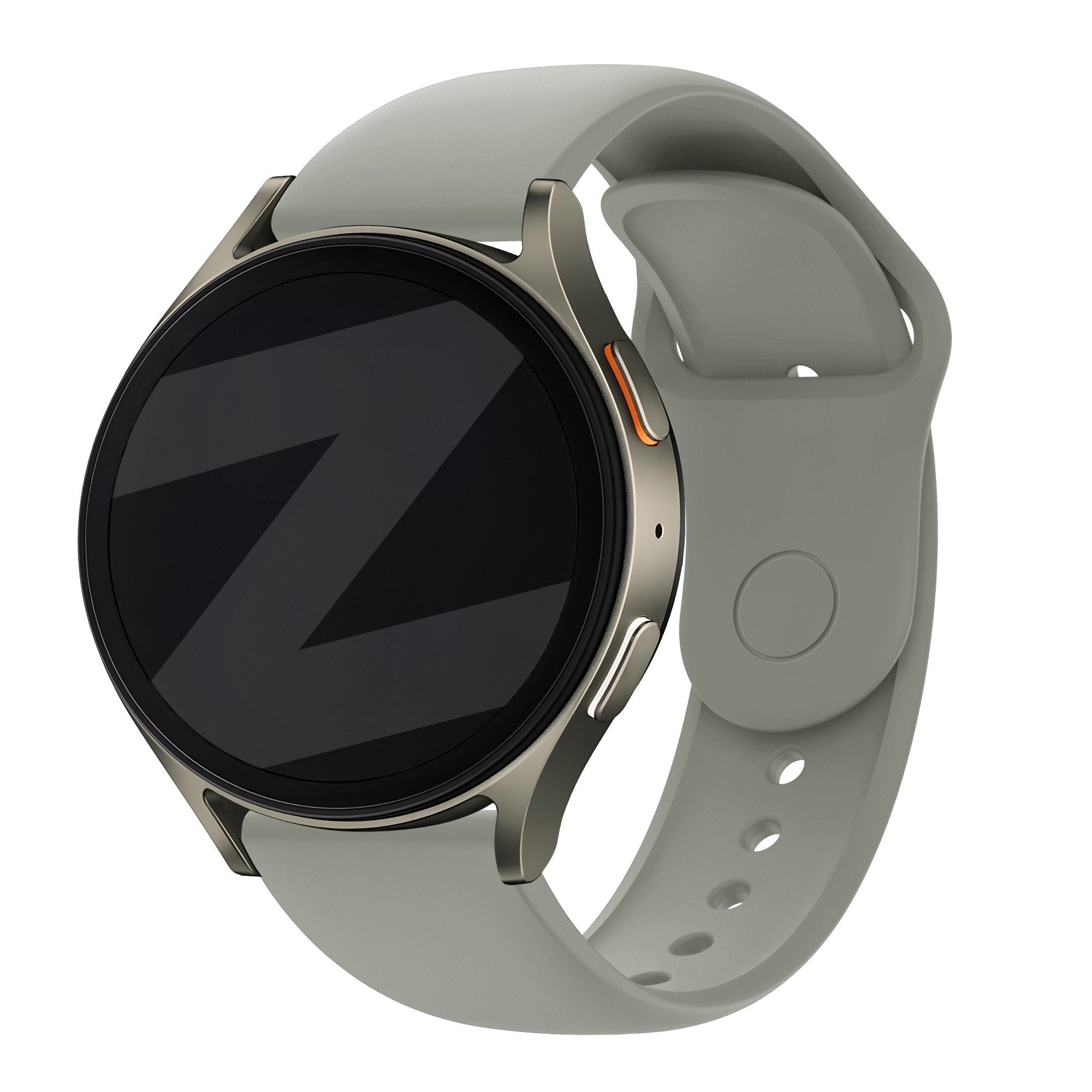 Bandz Fossil Gen 5e - 44mm Sport Strap 'Easy Fit' (Light Grey)