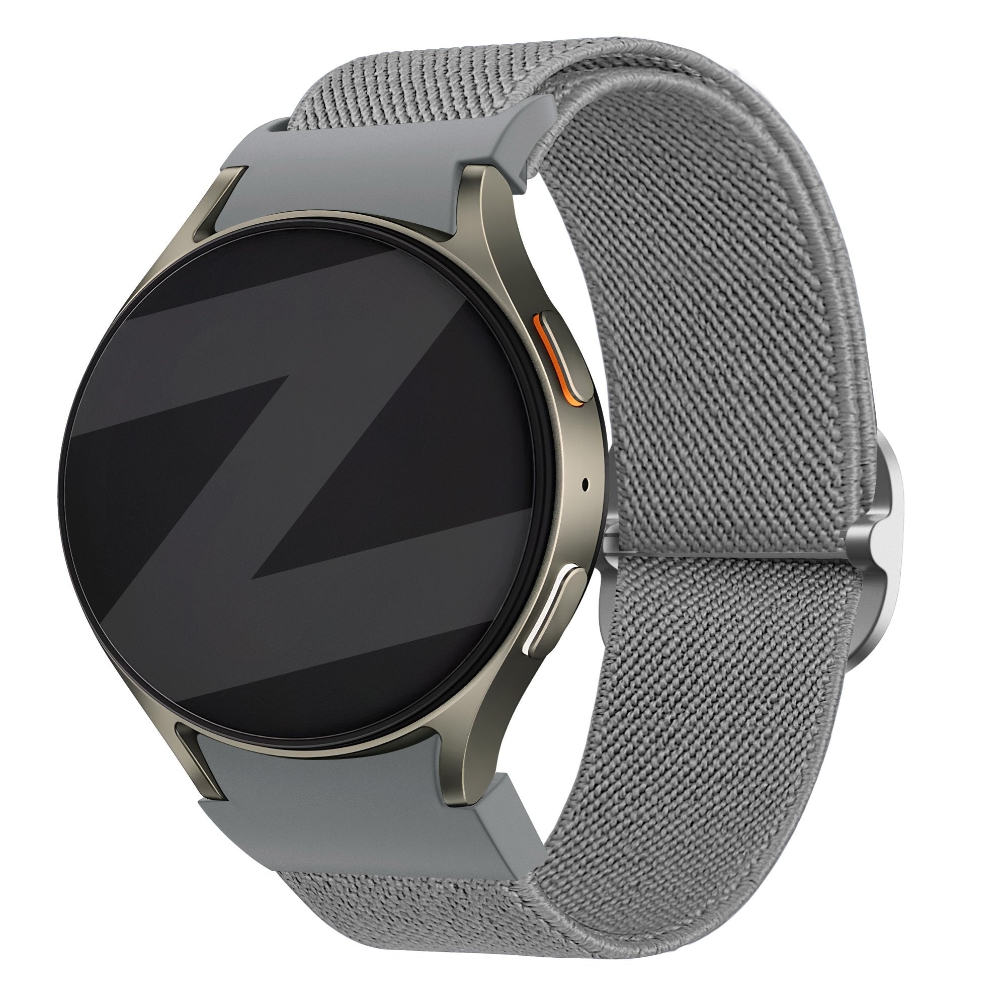 Bandz Samsung Galaxy Watch 4 Classic 46mm Elastic Strap 'Easy Fit' (Grey)
