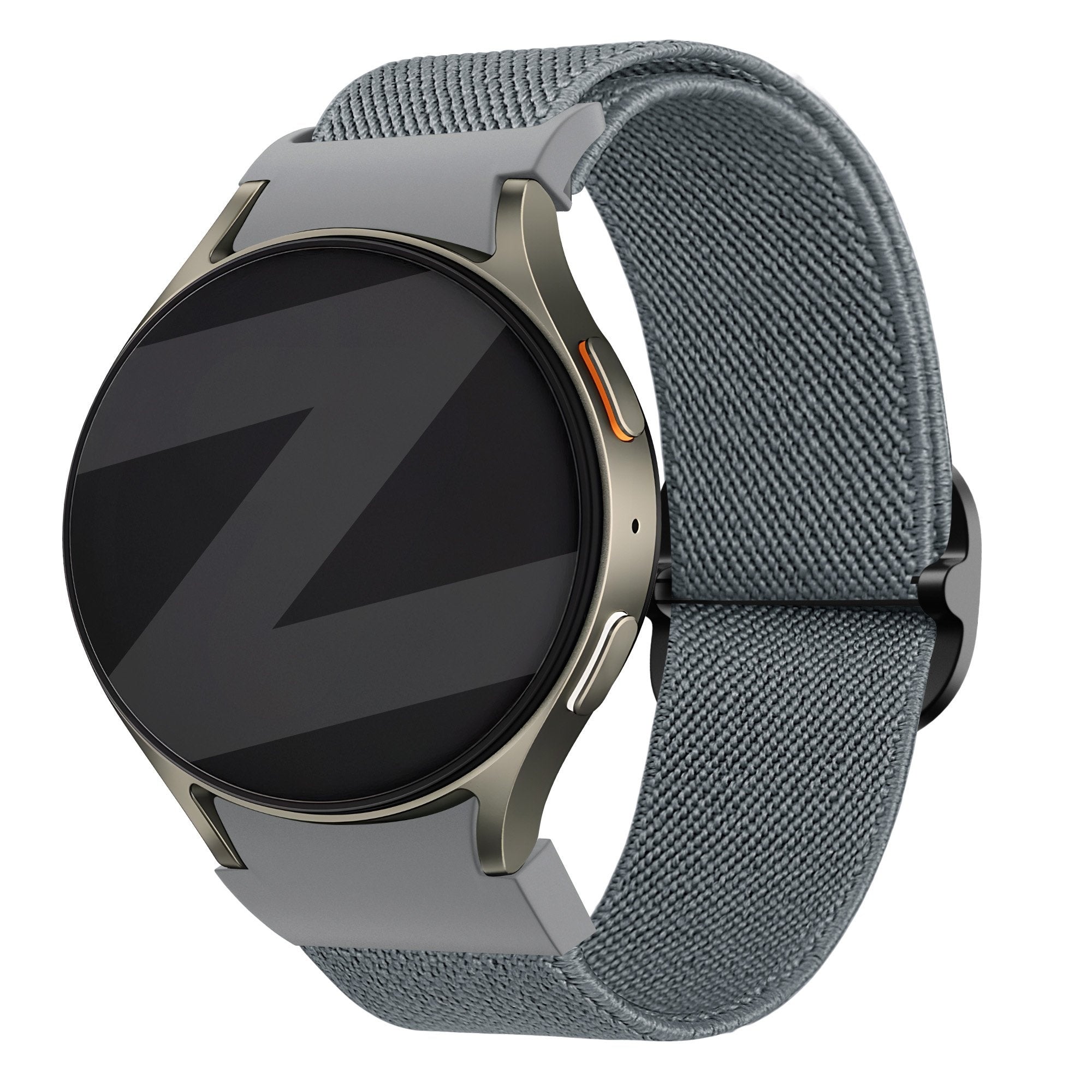 Bandz Samsung Galaxy Watch 4 Classic 46mm Elastic Strap 'Easy Fit' (Greyblue)