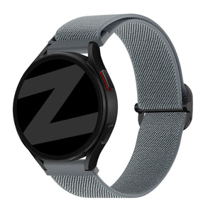 Bandz OnePlus Watch 3 - 43mm Elastic Strap (Grey-Blue)