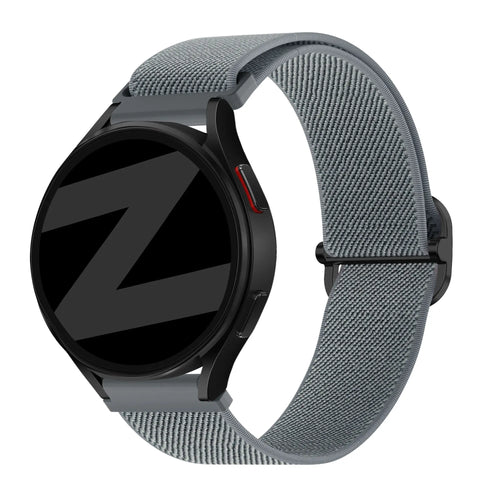 Bandz OnePlus Watch 3 - 43mm Elastic Strap (Grey-Blue)