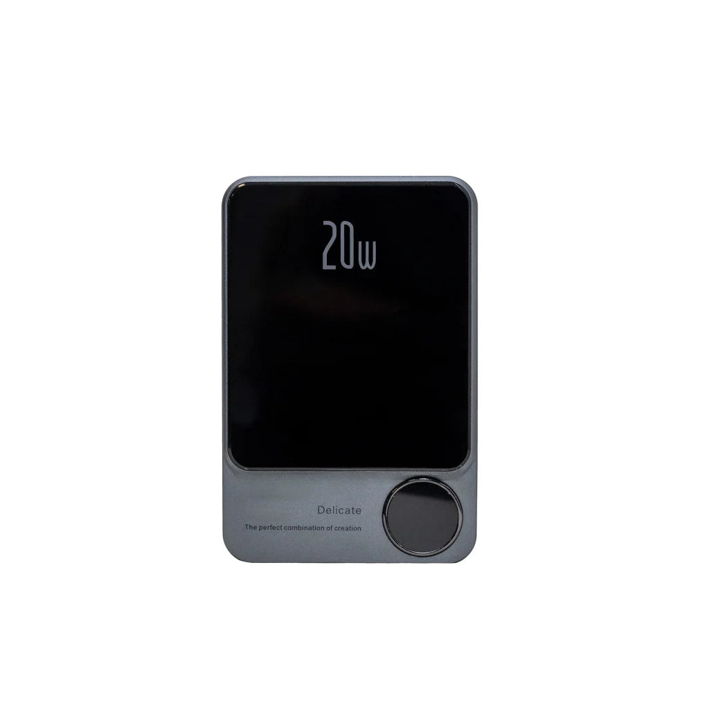 Coverzs 20W MagSafe Solid 5,000 mAh Powerbank (zwart)