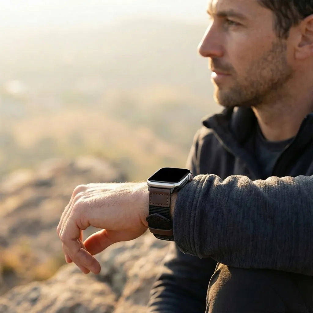 Apple Watch Canvas Strap (Black)