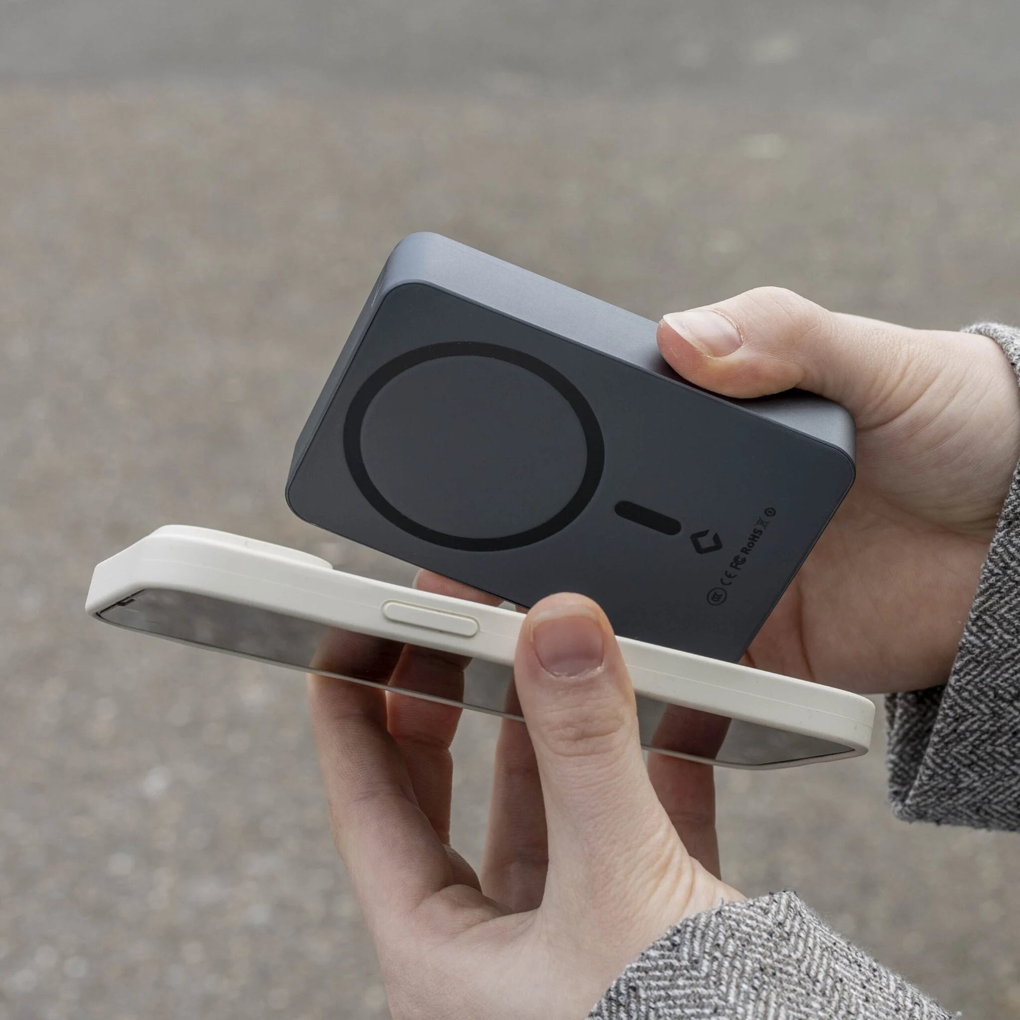 Coverzs 20W MagSafe Solid 5,000 mAh Powerbank (zwart)