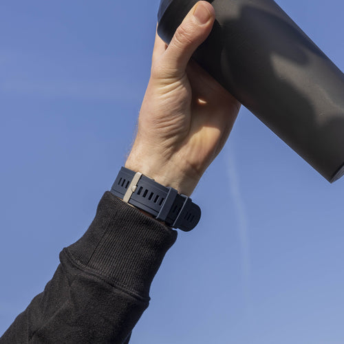 Garmin Quatix 8 - 51mm Silicone Strap (Dark Blue)