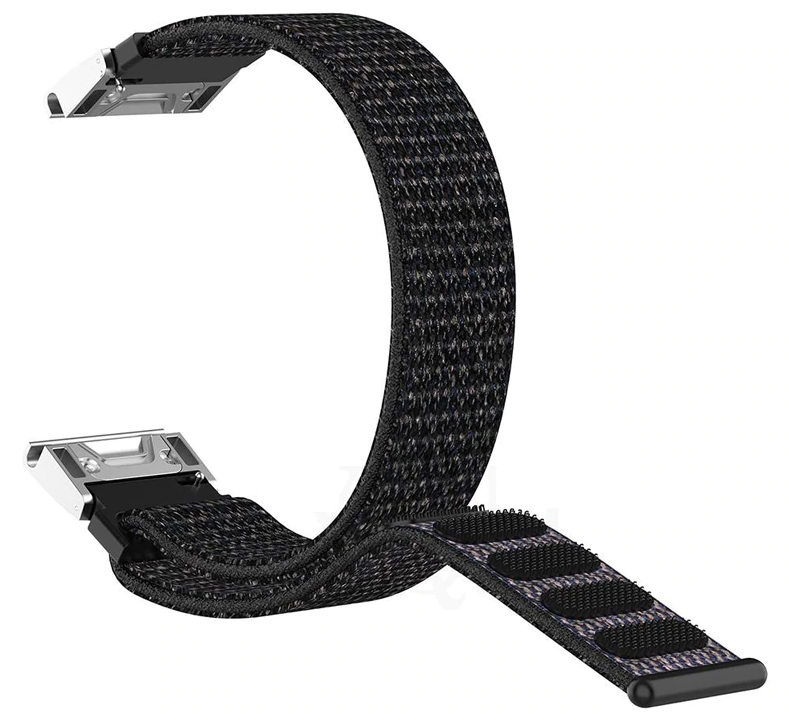 fenix-5-6-nylon-band-zwart