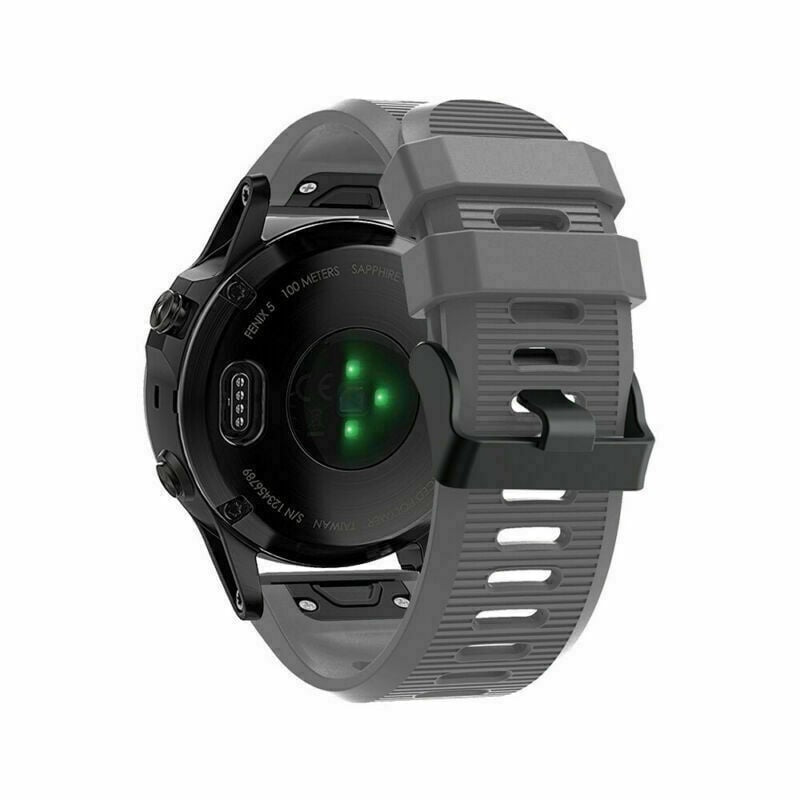 Garmin Tactix 8 - 51mm Silicone Strap (Grey)