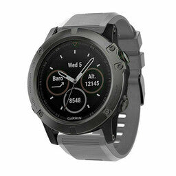 Garmin Instinct 3 - 50mm Silicone Strap (Grey)