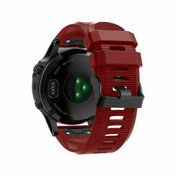 Garmin Instinct 3 - 50mm Silicone Strap (Red)