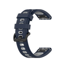 Garmin Instinct 3 - 50mm Sport Buckle Strap (Blue/Grey)