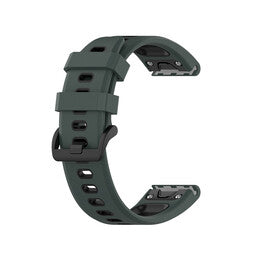 Garmin Instinct 3 - 50mm Sport Buckle Strap (Olive Green/Black)