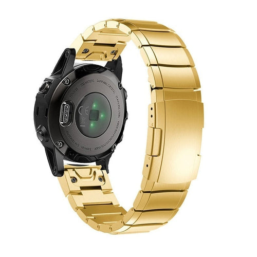 Garmin Forerunner 945 Metal Strap (Gold)