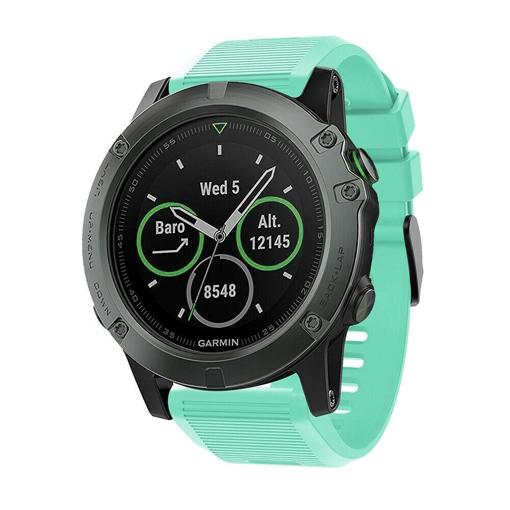 Garmin Tactix 8 - 51mm Silicone Strap (Aqua)