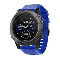 Garmin Instinct 3 - 50mm Silicone Strap (Blue)