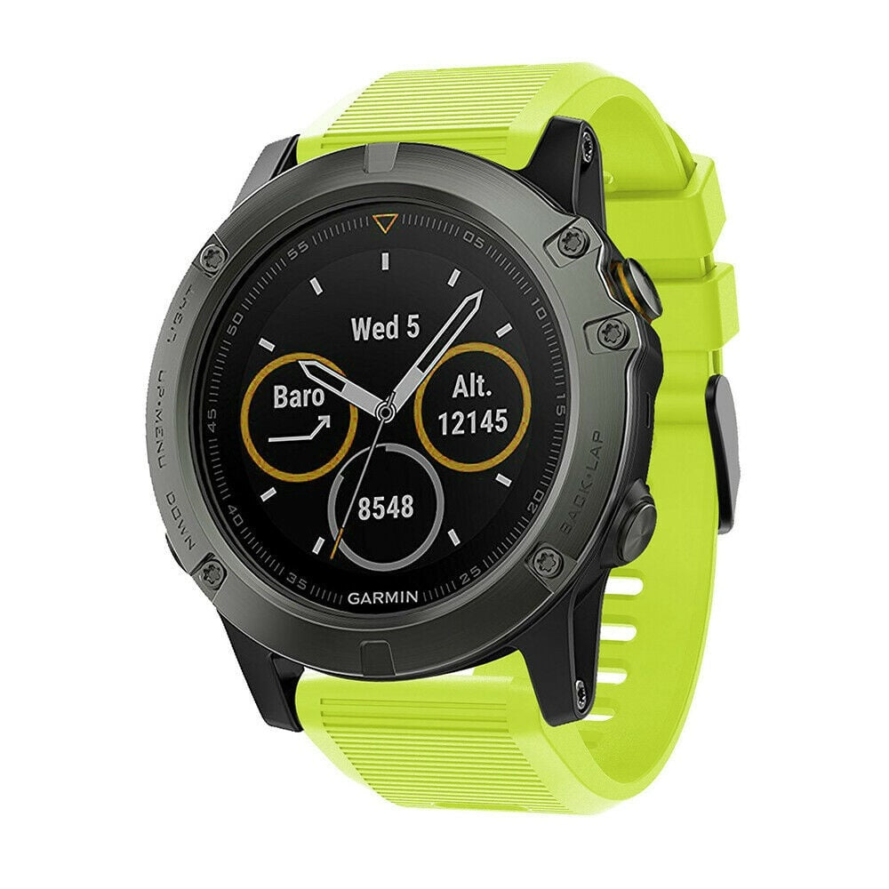 Garmin Tactix 8 - 51mm Silicone Strap (Light Green)