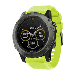 Garmin Instinct 3 - 50mm Silicone Strap (Light Green)