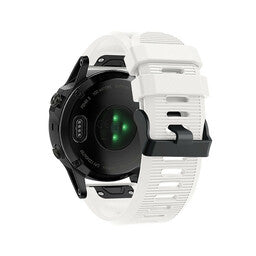 Garmin Instinct 3 - 50mm Silicone Strap (White)