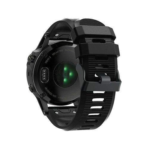 Garmin Descent MK2(i) Silicone Strap (Black)